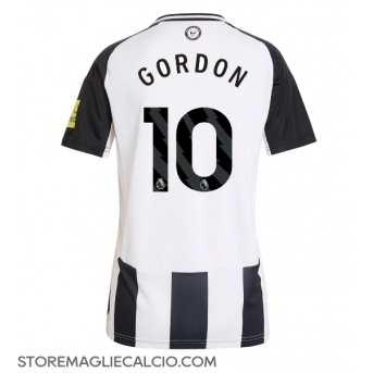 Newcastle United Anthony Gordon #10 Maglia Gara Casa Repliche 2024-25 Donna